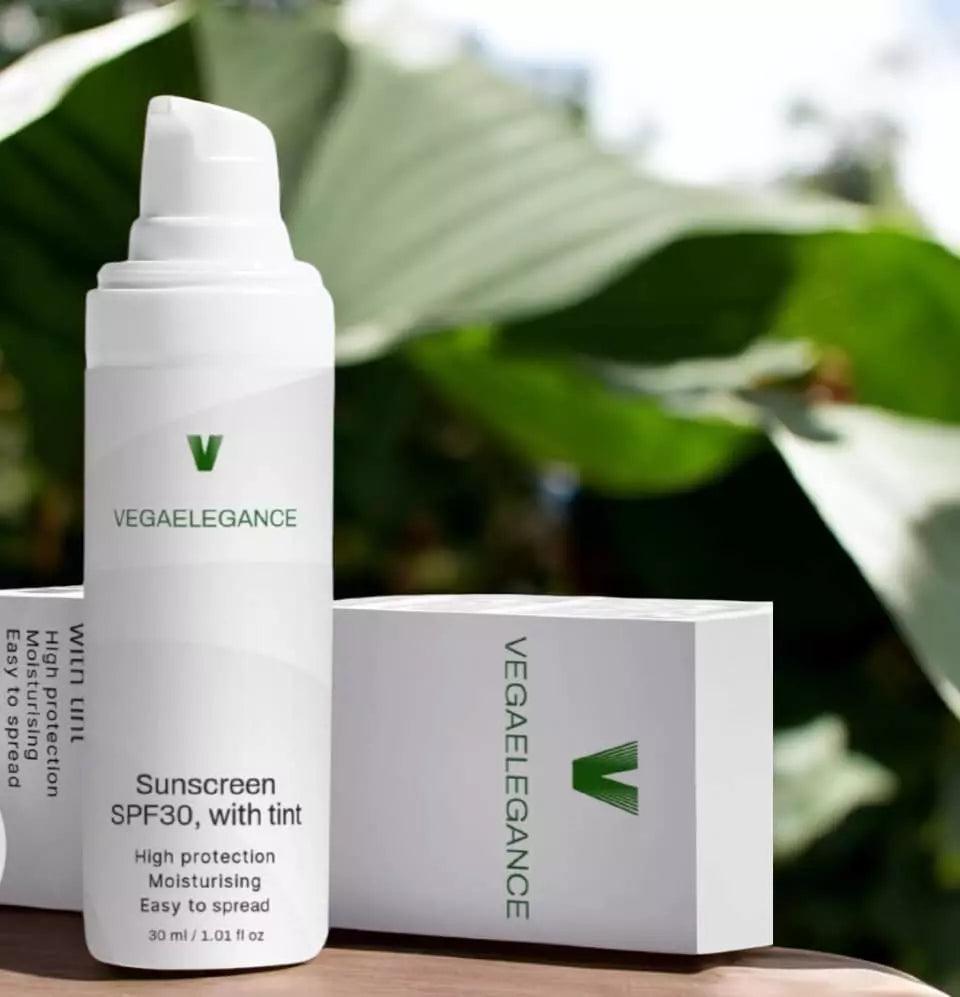 Sunscreen SPF30, with tint