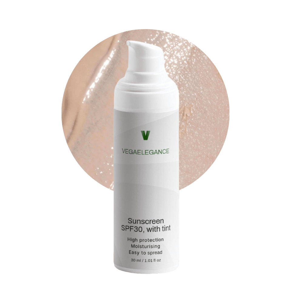Sunscreen SPF30, with tint