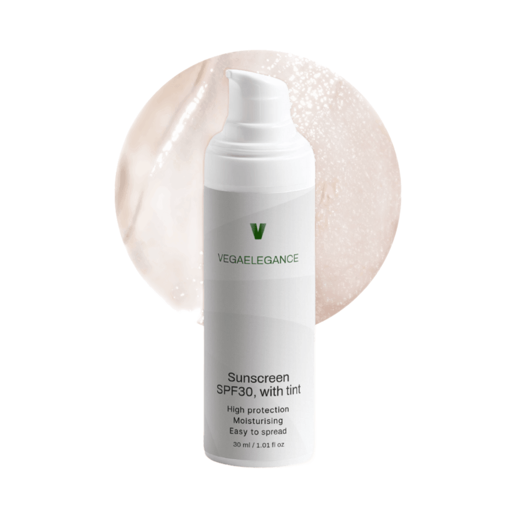 Sunscreen SPF30, with tint